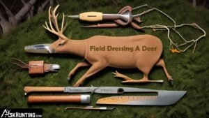 Field dressing a deer