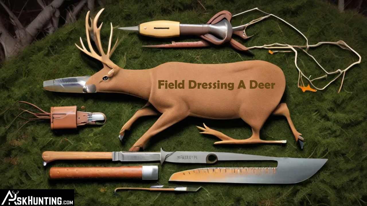 Field dressing a deer