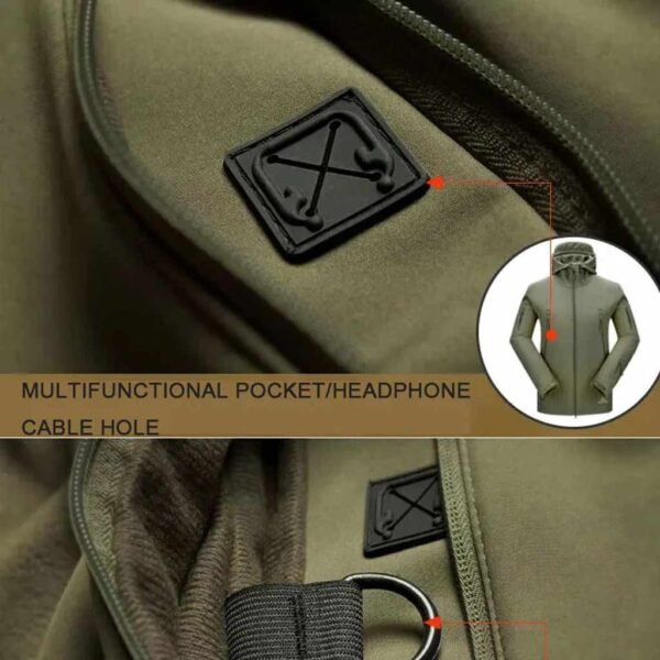 Military-Grade Windproof Jacket Tactical Soft Shell for Camping and Hunting (1)