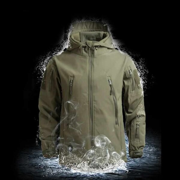 Military-Grade Windproof Jacket Tactical Soft Shell for Camping and Hunting (3)