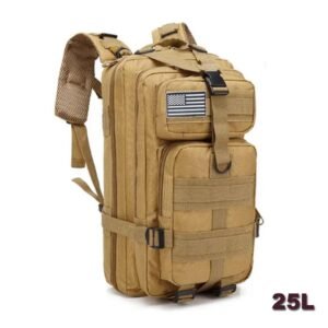 Spacious 25L Outdoor Backpack Waterproof Tactical Rucksack for Sports and Trekking (1)