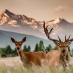 Deers in eastern montana near Milk River Basin durimg hunting seasons